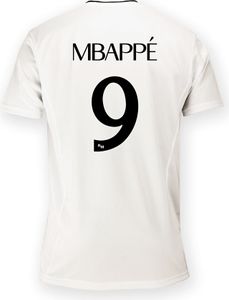 Real Madrid 24/25 Mbappe Heim Junior-kurzarm-t-shirt Weiß 10 Years Weiß 10 Years