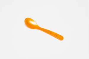 G.F. Heim Söhne Eierlöffel aus Acrylglas orange 12,5cm