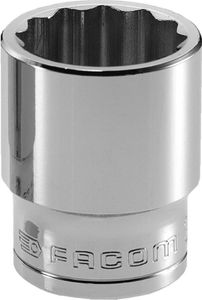 1/2' Steckschlüssel. 12-Kant. 16mm