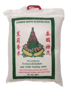 [ 10kg ] ROYAL THAI Langkorn Duftreis (ganz) DE LUXE / Jasmin White Scented Rice