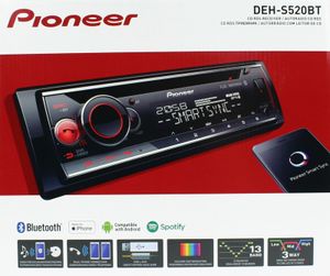 Pioneer DEH-S520BT 1-DIN CD-Tuner USB, Spotify