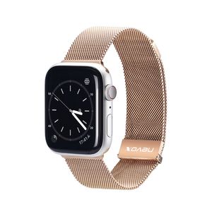 nevox Milanaise Armband Apple Watch 38mm/40mm/41mm gold