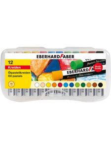 Eberhard Faber Schule Ölpastellkreiden, 12 Farben Ölmalkreide SF_Farben/Kreiden Ölkreide, Malkreide