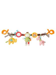 Fehn Spielwaren Kinderwagenkette Safari Spielspiralen Baby Spielzeug Schnullerkette Schnullerzubehör babyspielspass20 spielzeugknaller