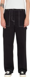 Spodnie damskie Volcom Stone Kraft czarne luźne W27