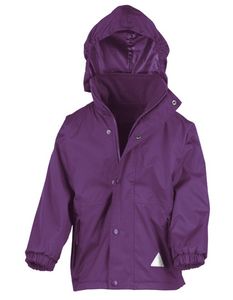 Result Uni Regen-Jacke Junior Reversible Stormdri Jacket R160J Mehrfarbig Purple/Purple XS (3-4)