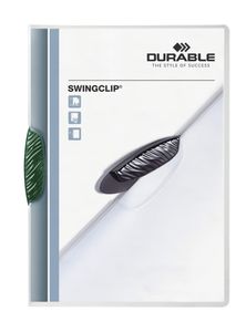 DURABLE Teczka z klipsem SWINGCLIP® 30 A4 przezroczysta, 226005 zielona