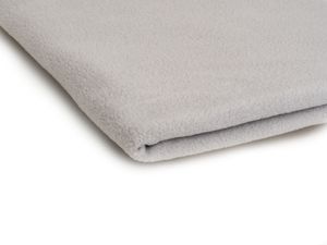 Polar Fleece tkaniny 200 g/m2 svetlosivá 50 x 155 cm