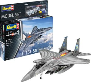 REVELL Modellbausatz F-15E Strike Eagle 63841 1:72 Kampfflugzeug 27cm ab 12 Jahren