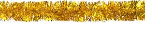 Weihnachtsgirlande Lametta 2cm x 3m Gold