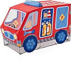 HABA Spielzelt Feuerwehr, Kinderzelt, Zelt, Kinder, Feuerwehrauto, Auto, Polyester, 95 cm, 304210