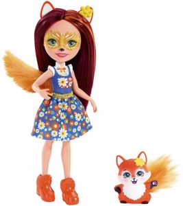 Bábika + zvieratko, Felicity fox