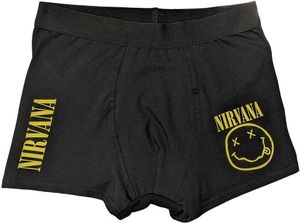 Nirvana - Boxerky pre mužov/dámy uni RO10295 (XXL) (Black)
