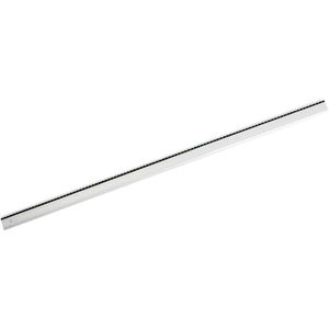 Alu-Lineal - 100 cm Schneidelineal aus Aluminium. Facette mit mm-Teilung. Tuschekante, Aufhängeloch. Rutschfeste Unterseite. (Aluminium, 100cm)
