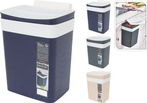 Mülleimer zum Einhängen an Küchentüren inkl Haken B25xT19xH23cm