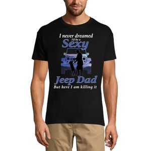 Herren Grafik T-Shirt Ich hätte mir nie träumen lassen dass ich mal y Papa werde - Autoliebhaber - Papa und Sohn – I Never Dreamed I'd Be y Dad