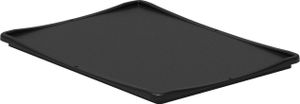Kunststoffdeckel für Eurobox 20 l schwarz Kunststoffdeckel für Eurobox 20 l schwarz