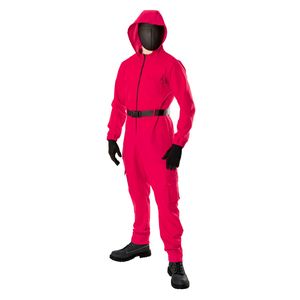 Bristol Novelty - "The Gamer Suit" Kostüm - Herren/Damen Uni BN4436 (M) (Rot/Schwarz)