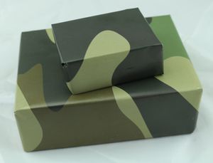 12 Blatt - Geschenkpapier Camouflage Tarnflecken Army Fleck Tarnmuster Woodland Format DIN B2 ( 700 x 500 mm ) ideal als Geschenke Verpackung nicht nur für Erwachsene