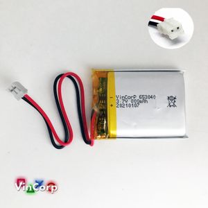 1x Lipo Akku 1s 3,7V 800mAh JST PH Stecker PCB 653040 Video Powerbank Tablet PCB BMS