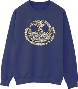 The Nightmare Before Christmas - Mikina pre mužov BI53174 (XXL) (Marineblau)