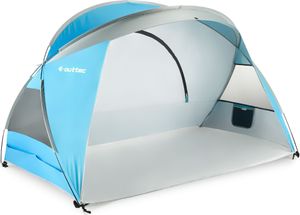 Outtec® beach shell - pop up stan, ochrana proti slunci, ochrana proti větru, plážový stan, plážový stan - 190x115x125 cm - pro miminka, děti a dospělé