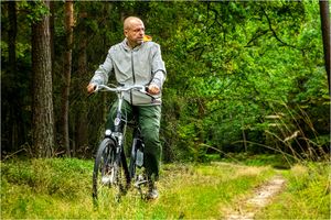 Reflektierende Windjacke Grau XXL