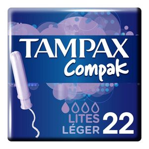 Tampax Compak Tampon Lites 24 U 24 Pcs