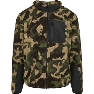 Bunda Urban Classics Sherpa Jacket wood camo - XL