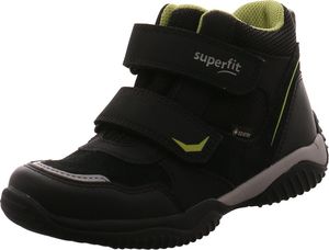 superfit Winterschuhe WMS Weite M4 GORE-TEX für Jungen Winterschuhe Klettverschluss winddicht Halbschuhe