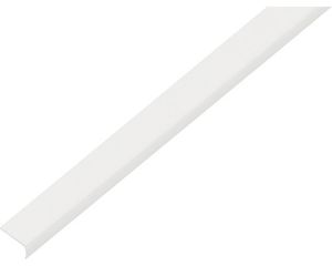 Alberts® Abschlussprofil rund, selbstklebend, Kunststoff. 19x7mm, Länge 2,6m