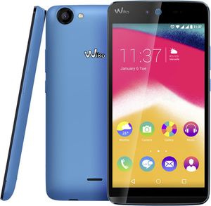 Wiko RAINBOW JAM, 12,7 cm (5"), 1 GB, 16 GB, 8 MP, Android 5.1, Blau