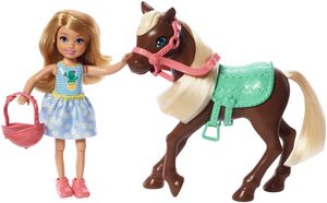 Barbie Chelsea Puppe & Pony (blond)