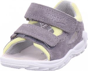 Superfit Jungen Flow Sandale, Grau Gelb 2000, 24 EU Weit Superfit Jungen Flow Sandale, Grau Gelb 2000, 24 EU Weit