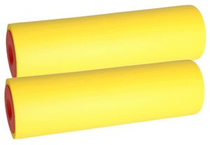 KOTARBAU® 2er Set Ersatzrollen für Tapeten-Andrückroller aus Gummi 180 mm x 55 mm