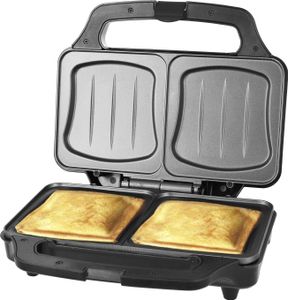 Emerio Sandwichtoaster 2 Scheibentoaster XXL Muschelform