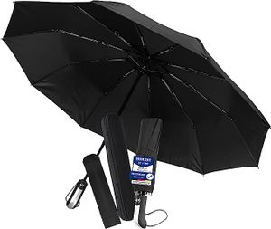 Regenschirm Taschenschirm Sturmfest bis 140 km/h 10 Streben Windsicherer