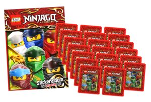 Lego Ninjago Movie Bonus Sticker alle 6 komplett 3D Sticker Bonussticker 