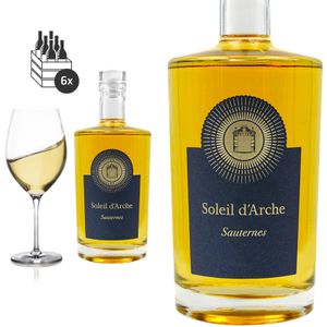 6er Karton 2019 Soleil d'Arche Sauternes Zweitwein Château d'Arche Weißwein Edelsüß