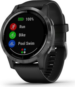 Garmin vivoactive 4 schwarz/schiefergr