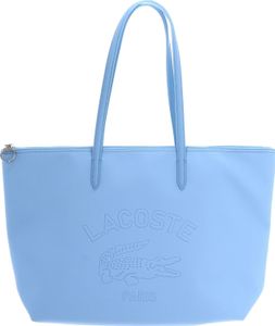 LACOSTE Schultertasche Shopper L.12.12 Concept Shopping Bag Lacoste Croc 80s Panoram hellblau LACOSTE Schultertasche Shopper L.12.12 Concept Shopping Bag Lacoste Croc 80s Panoram hellblau