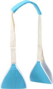 Einstellbare Kinder Erwachsene Unterarm Arm Sling Schulter Unterstützung Verstauchung Bruch Brace Strap (Blau)