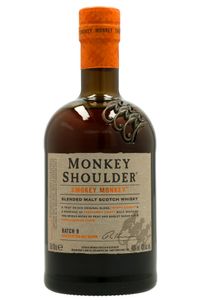Monkey Shoulder Smokey Monkey Blended Malt 40% Vol. 0,7 Ltr. Flasche