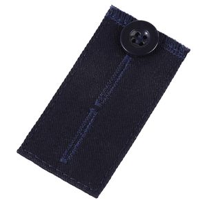 Taillenverlängerung, multifunktional, umweltfreundlich, Stretch-Stoff, Jeans-Verlängerungsstift für den Haushalt-Navy blau