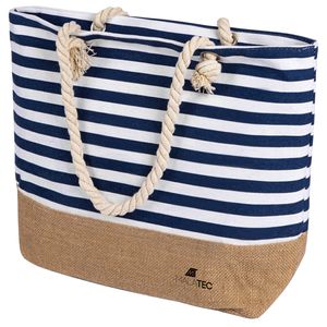 Malatec 21157 Plážová taška 22 L modro-biela
