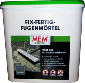 MEM Fix Fertig Fugenmörtel 12,5 kg steingrau