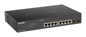D-Link DGS-1100-10MPV2 10-Port PoE+ Gigabit Smart Switch 130W