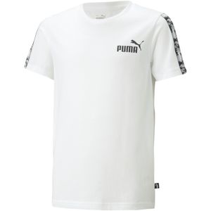 PUMA Essentials Tape Camouflage T-Shirt Jungen 02 - puma white 140