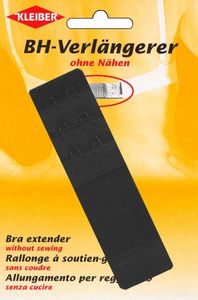KLEIBER BH-Verlängerung Breite: 30 mm 2 Haken schwarz