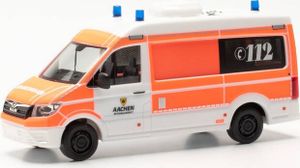 Man Tge Hd Rettungsdienst Aix La Chapelle, Her096652, Maßstab1/87, Herpa